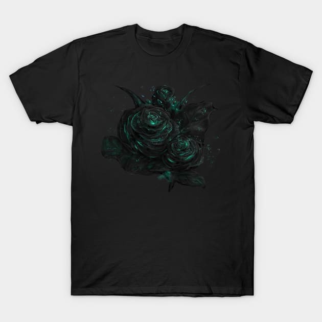 Sparkling roses - mint option T-Shirt by consequat